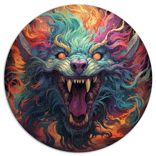 Puzzle für Chaos Chimera Puzzle 1000 Teile Puzzle 67,5x67,5cm Spielspielzeug für Familienpuzzles Geschenk Familienpuzzlespiel Geburtstagsgeschenke