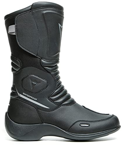 Dainese Aurora D-WP wasserdichte Damen Motorradstiefel Schwarz/Weiß 39