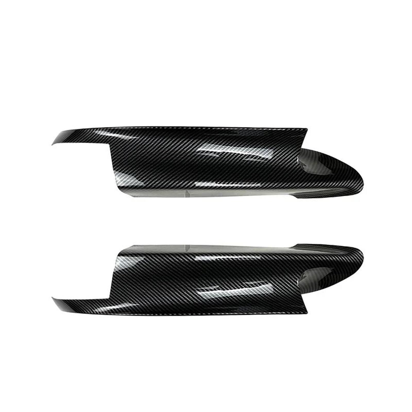 Splitter Frontspoilerlippe Splitter Diffusor Body Kit Für 3er E90 E91 E92 E93 M3 2006-2013 ABS Spoiler Stoßstangenschutz Frontlippe(Carbon Look A)