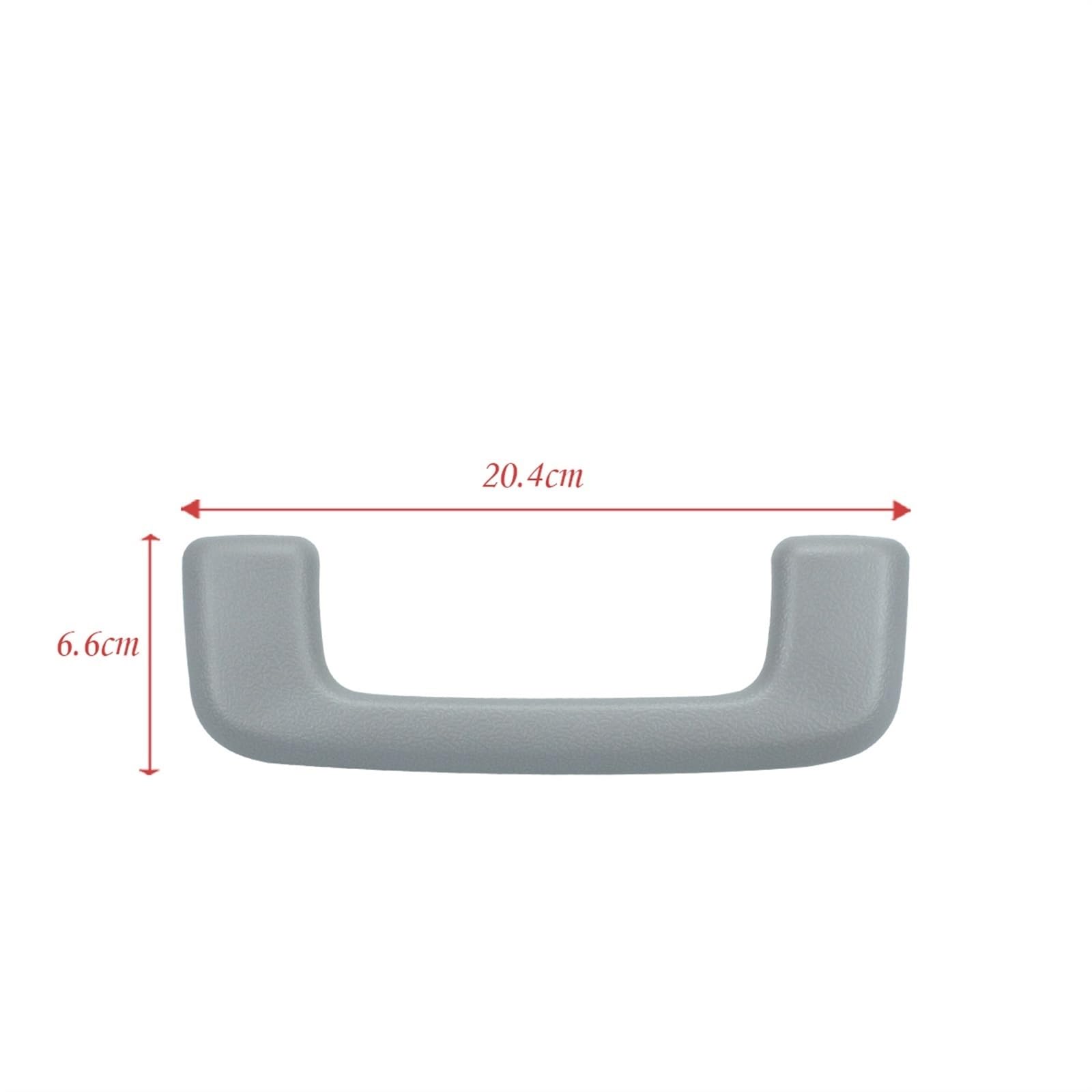 VLZUNO Auto-Innendach-Sicherheitsgriff, Decken-Armlehnen-Haltegriff, Montero 2008-2015, for Mitsubishi, L200 Triton 2005-2015 Haltegriff für Autodach(Grey with Hook)