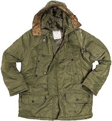 Mil-Tec US Fliegerparka N3B Basic Oliv Gr.XXL