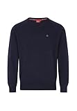 Merc Herren Conrad Wool Blend Sweater Pullover, Marineblau, X-Large