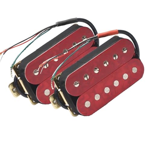 1Set Elektrische Gitarre Humbucker Einstellbare Schraube Für 6 String E-gitarre Spule Spliting Pickup Single-Coil-Tonabnehmer (Color : 3)