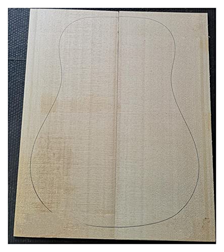 Gitarrenkorpus unfertig 1SET AAA. Auswahl An Sitka Fichte Gitarre Furniergitarre Panel Wolle Holz 540 * 220 * 4, 5 Mm (Color : 33)