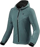 Revit Motorradjacke Afterburn H2O Ladies Jacket wasserdicht, GREEN, 40