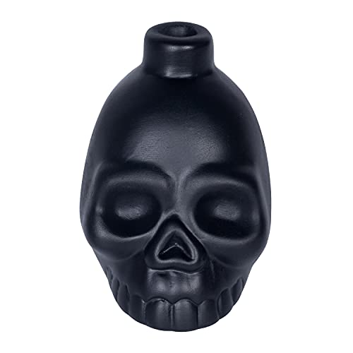 LooshienEU Screaming Aztec Death Pipe Skull Black