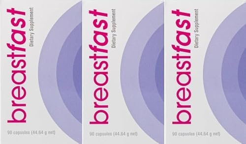 3x Breast Fast - Naturalne Powiększenie Biustu w Formie Tabletek, 90szt. Jędrność i Piękno Twojej Sylwetki z Breast Fast.