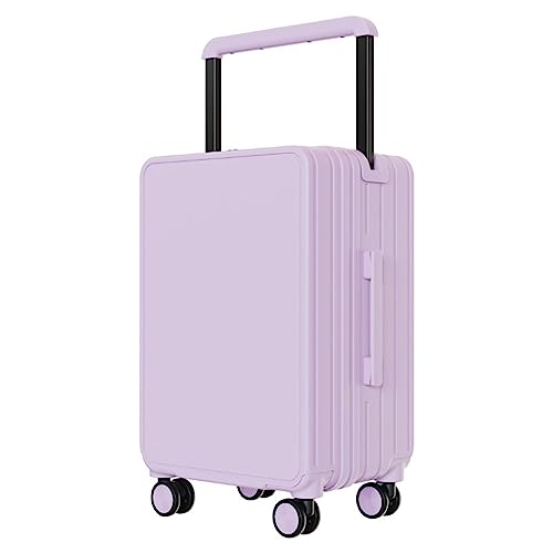 YAOSHER Trolley-Koffer, die USB-Schnittstelle ist leicht und platzsparend. Die Aufbewahrung der Notenblätter ist gut verstaut, geeignet für Reisen (grün, 50,8 cm), violett, 22 inches