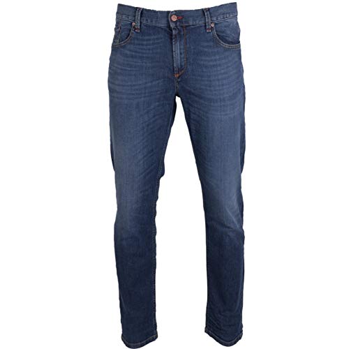 ALBERTO Herren Jeans Slipe 34/34 blau