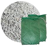 Zeolith Filterset (25 kg Zeolith und 2 Filtersäcke) von Schicker Mineral für Ihren Gartenteich, ideal geeignet als Wasseraufbereiter (2,5-5,0 mm)