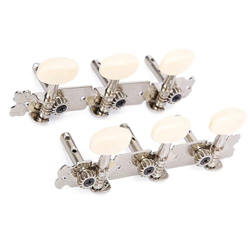 Strings Tuning Pegs Mechaniken Für Gitarre 12 Saiten 6L 6R Runde Kopfplatte Teile Akustikgitarre Saiten Tuning Pin Tuner (Color : 2)