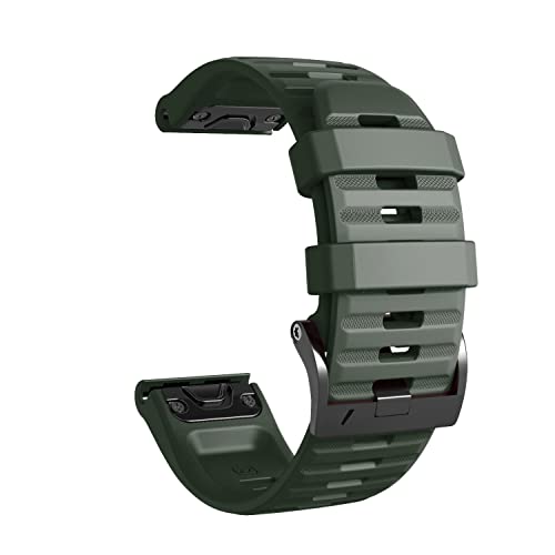 OPKDE 22 x 26 mm Armband für Coros Vertix 2 Smartwatch, Silikon, Correa QuickFit-Armband für Garmin Fenix 6 6X Pro 7 7X 5 Zubehör, For Vertix, Achat