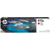 HP 973X - Hohe Ergiebigkeit - Magenta - Original - PageWide - Tintenpatrone - für PageWide Pro 452dn, 452dw, 477dn, 477dw, 552dw (F6T82AE)