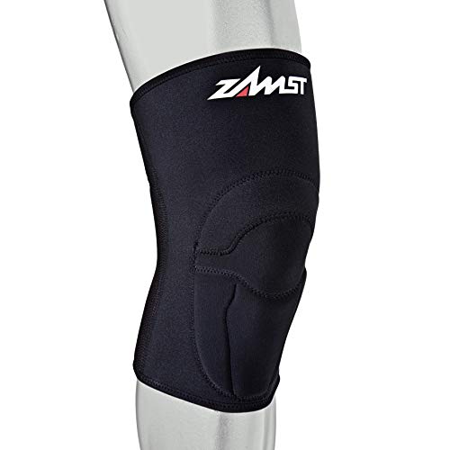 Zamst ZK-1 Kompressionsbandage/Knieschützer schwarz schwarz S