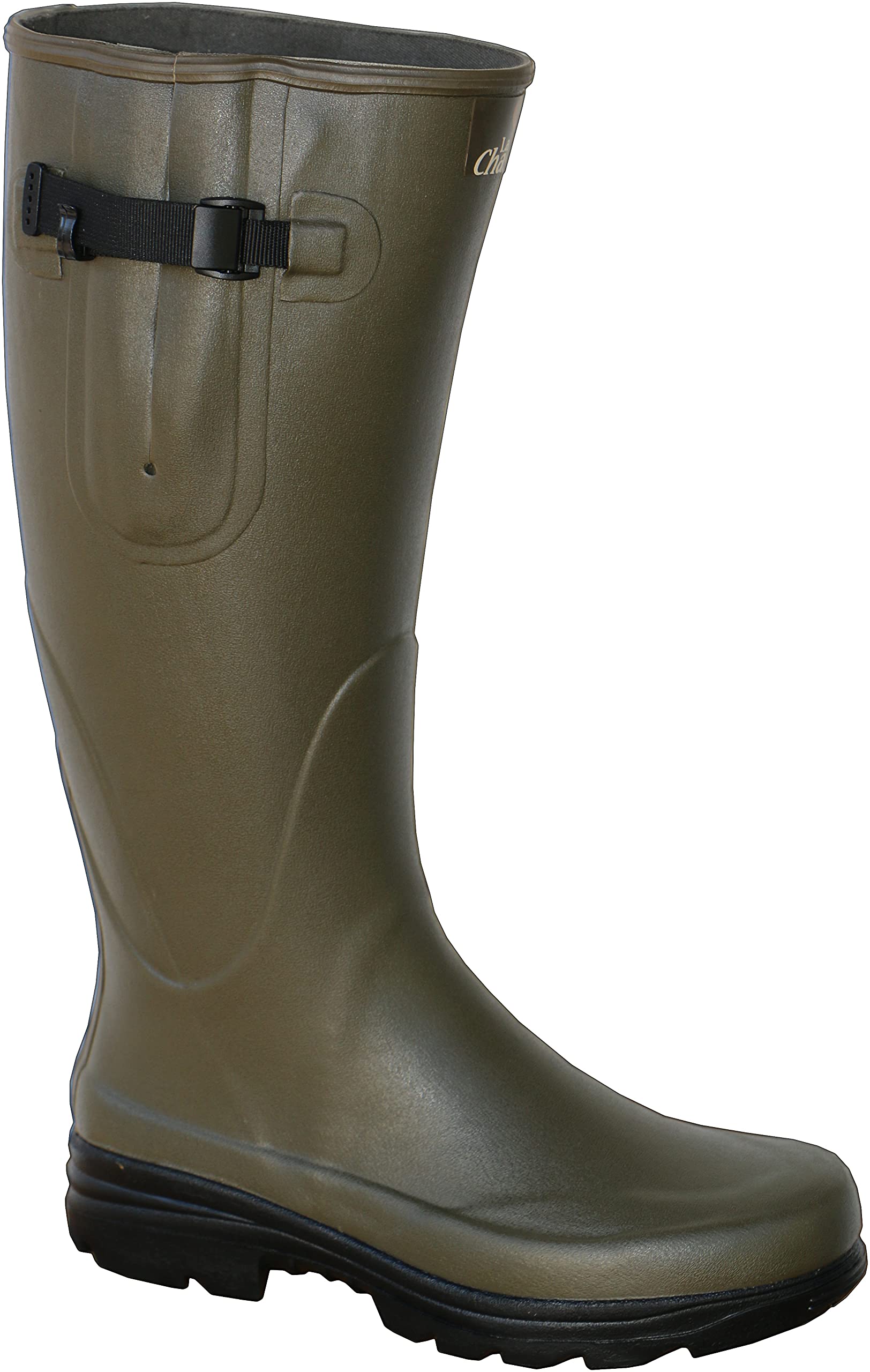 La Chasse | Gummistiefel für Damen und Herren | verstellbare Wadenweite | absolut wasserdicht | Jagdgummistiefel Sommer | Boots aus Gummi für Jäger | | Naturkautschukstiefel Angeln | LaChasse (42 EU)