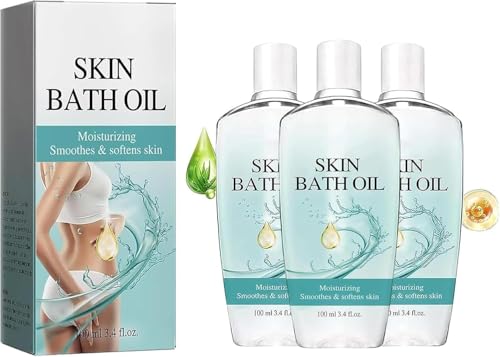 3Pcs Skin So Soft Original Bath Oil, Skin Bath Oil So Soft & Sensual, Skin Moisturizing Smoothes & Softens Skin Soft, Soft Skin Original Bath Oil for Women