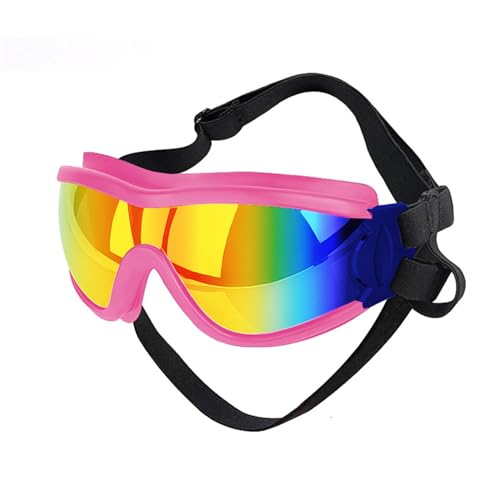 LYBZLJ Schutzbrille Für Katzen Und Hunde Schöne Haustierbrille Für Frühling Wandern Reisen Stretch Gürtel Sonnenbrille Für Haustierfotografie Hunde Sonnenbrille Hunde Sonnenbrille Groß Schutz