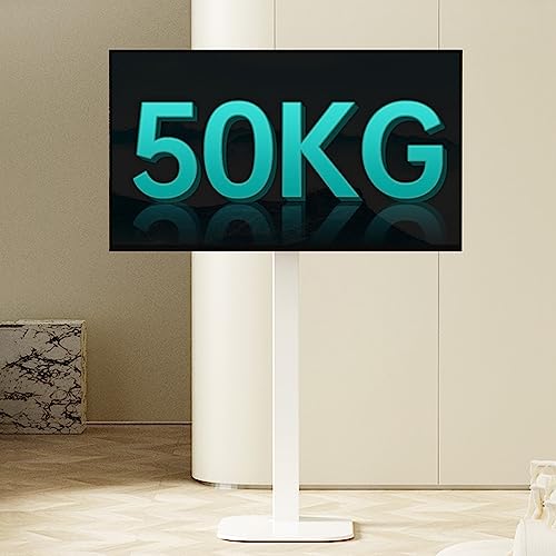 VSULZVNU Universeller TV-Ständer, TV-Bodenständer für 32-75 Zoll Fernseher, höhenverstellbare TV-Halterung mit Kabelmanagement, perfekt für Ecke und Schlafzimmer, max. VESA 600 x 400 mm