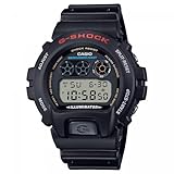 Casio G-Shock Herrenuhr Schwarz Rot DW-6900U-1ER