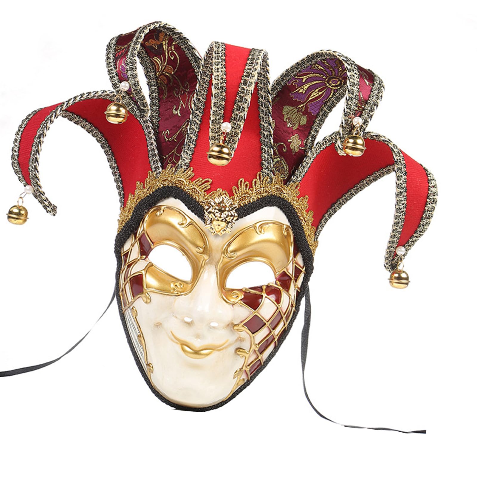 Maskerade Vollgesichtsabdeckung, Maskerade-Kostüm, Zubehör für Damen und Herren, Halloween, Maskerade, Karneval, Partys