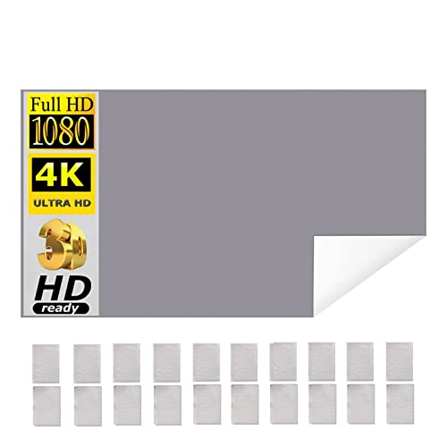 Projektor-Leinwandstoff, 30, 40, 50, 60 Zoll, tragbare reflektierende Stoffprojektion - Projektorleinwand(40 inch)