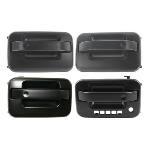 Beifahrerseite Außentürgriff Für Ford Für F 150 2004-2010 2011 2012 2013 2014 Außentürgriffe Für Autos 4-teiliges Set Für Vorne Und Hinten, 9L3Z-1522405-BA CL3Z-1522405-BB Auto Deurgrepen Trim