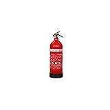 Carpoint 0140913 Feuerlöscher AB 2 kg Schaum, Black