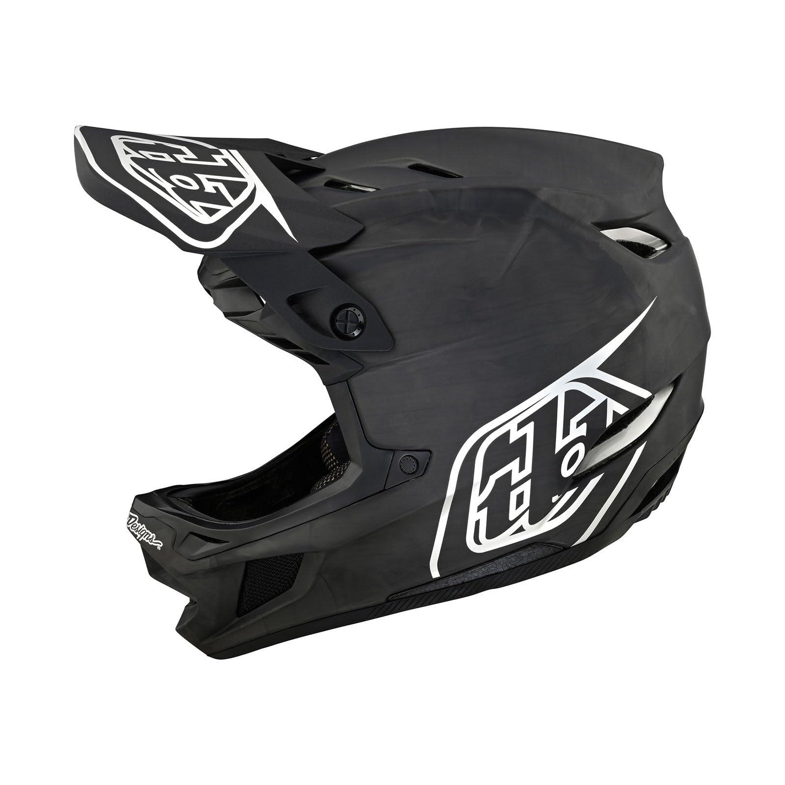 Troy Lee Designs Downhill MTB-Helm D4 Carbon MIPS Schwarz Gr. L