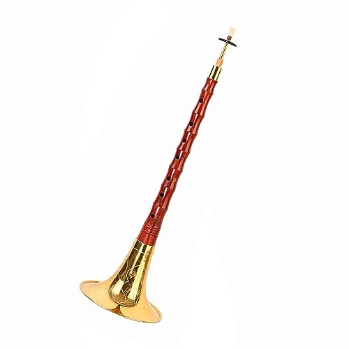 Suona-Instrument Professionelles Suona-Musikinstrument Aus Rotem Sandelholz, Suona (Color : Minor E key)