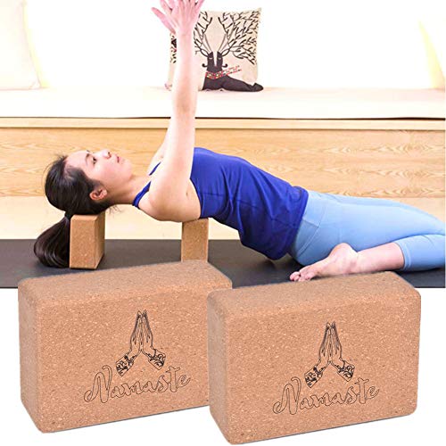 Rysmliuhan Shop Yoga Blöcke Yoga Klotz Yoga Block Set Schaumblöcke Yoga Set Yoga-Unterstützungsblöcke Yoga-Blöcke Pilates Kopfblock Yoga Starter Kit Pilates-Blöcke style2,2pcs