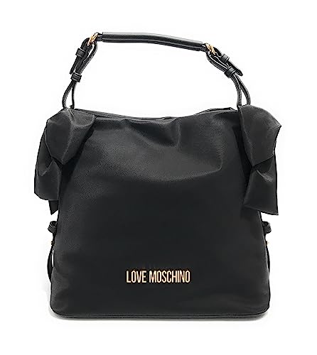 Love Moschino Damen Jc4197pp0hke100a Handtasche, Schwarz