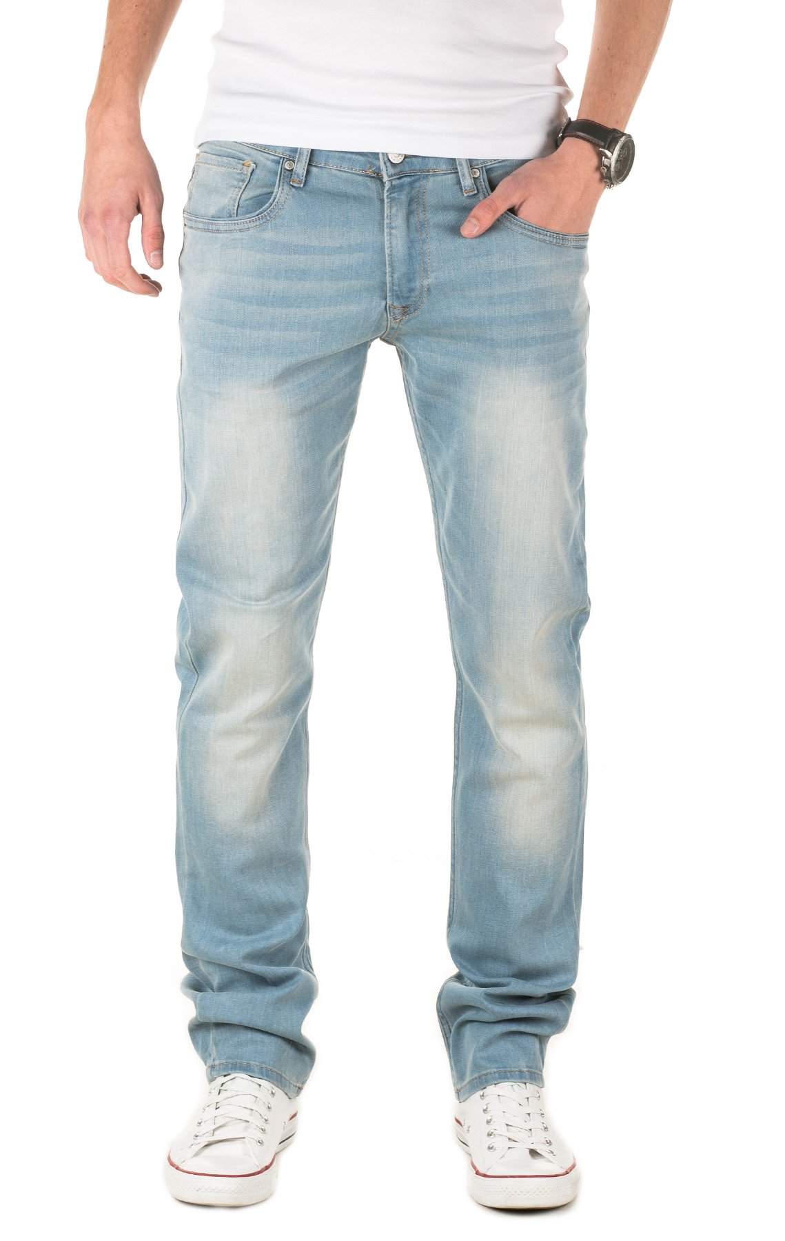 WOTEGA Herren Jeans Finn, Blau (Flint Stone 183916), W29/L32