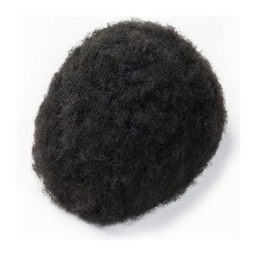 Perücke Männer 10 * 8 haar Ersatz System for Männer Volle Spitze Haar Teile Haar Prothese Haar Einheiten Basis 4mm Afro Curl Männer Toupet Toupet für Herren