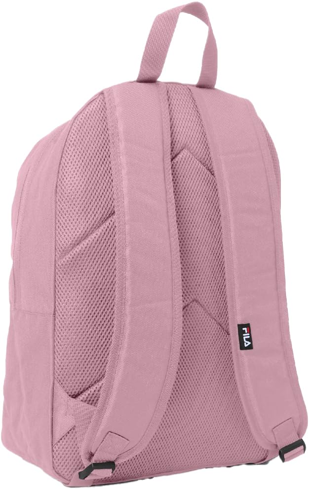 FILA Unisex FENYI Double Pocket Backpack, Pink Nectar