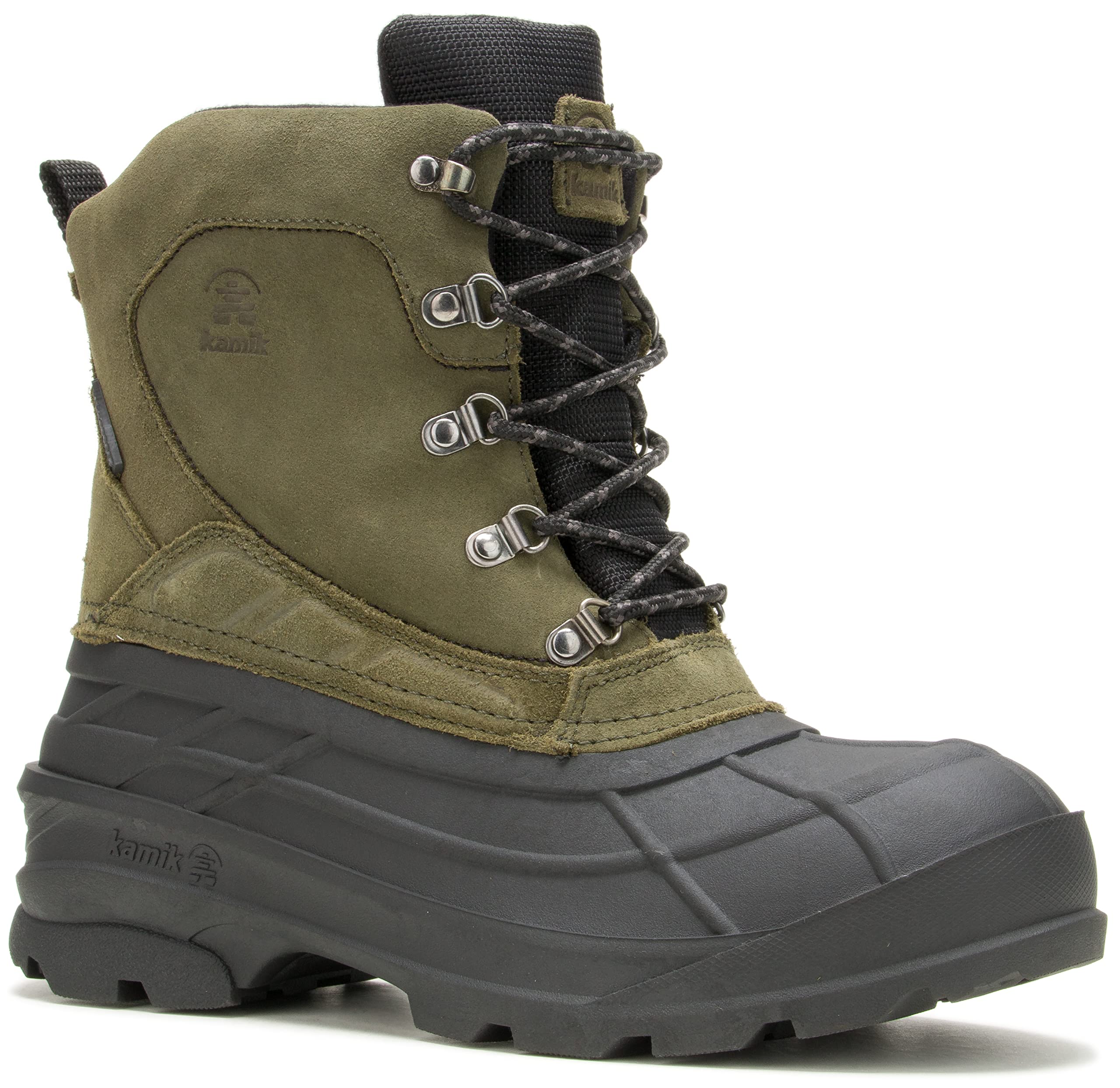 Kamik® Kanadischer Winterstiefel Denali Jagdstiefel braun wasserdicht Ansitzstiefel Herren Thermostiefel (Oliv (Grün), eu_footwear_size_system, adult, men, numeric, medium, numeric_42)