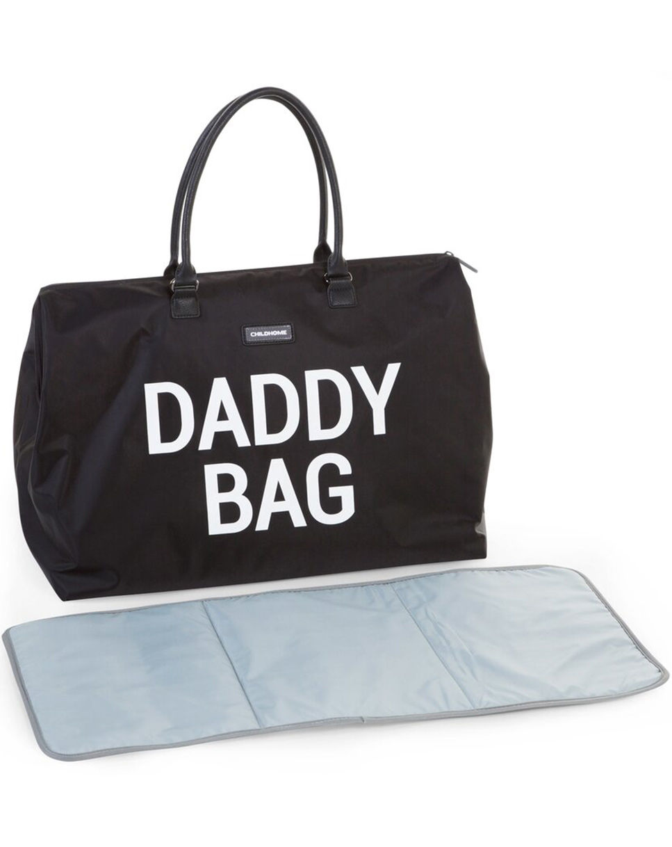 Wickeltasche DADDY BAG (55x30x40) in schwarz 3