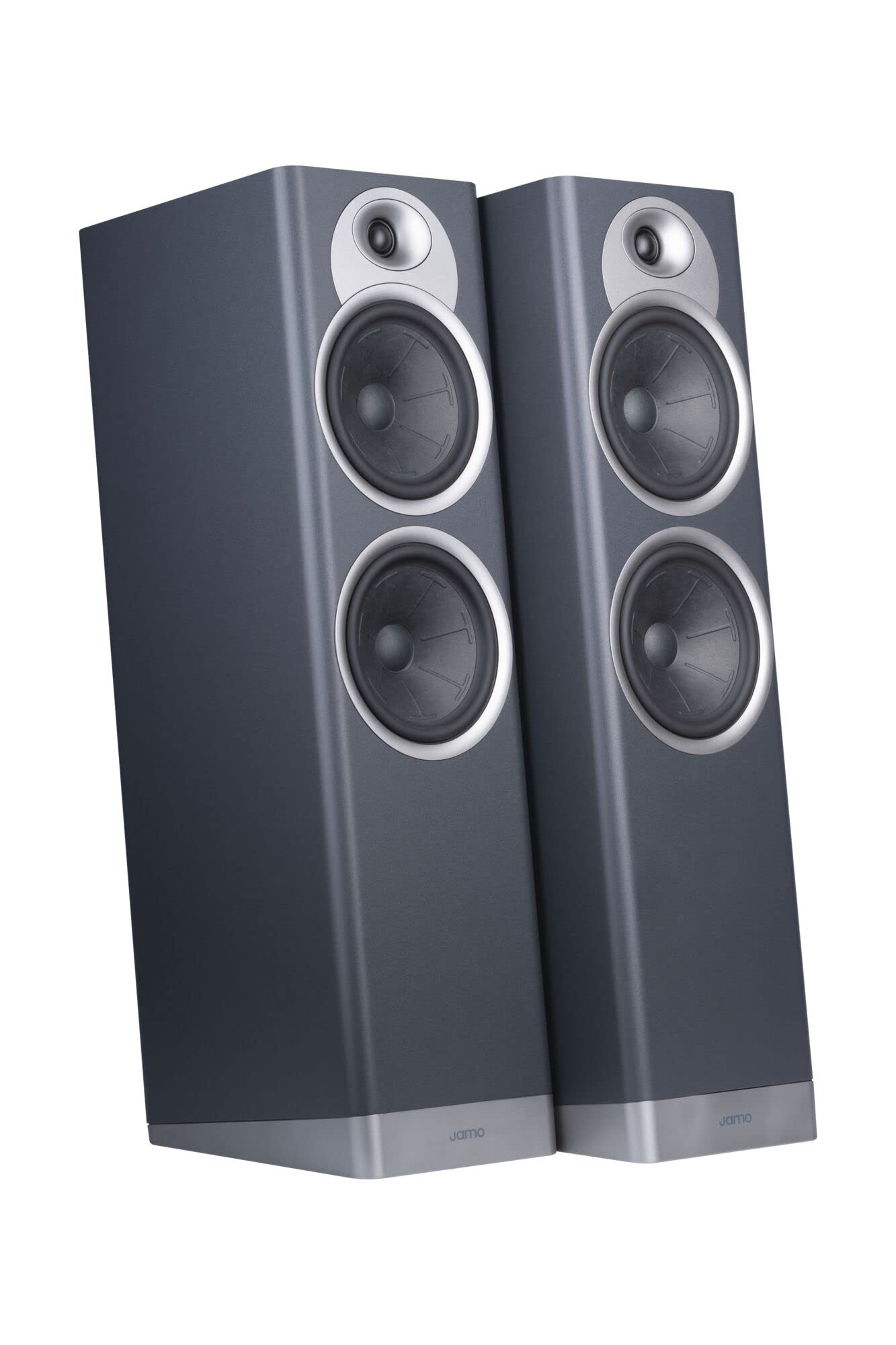 Jamo S7-27F Speakers Blue Fjord Bodenlautsprecher mit 17 cm Tieftöner, Blau