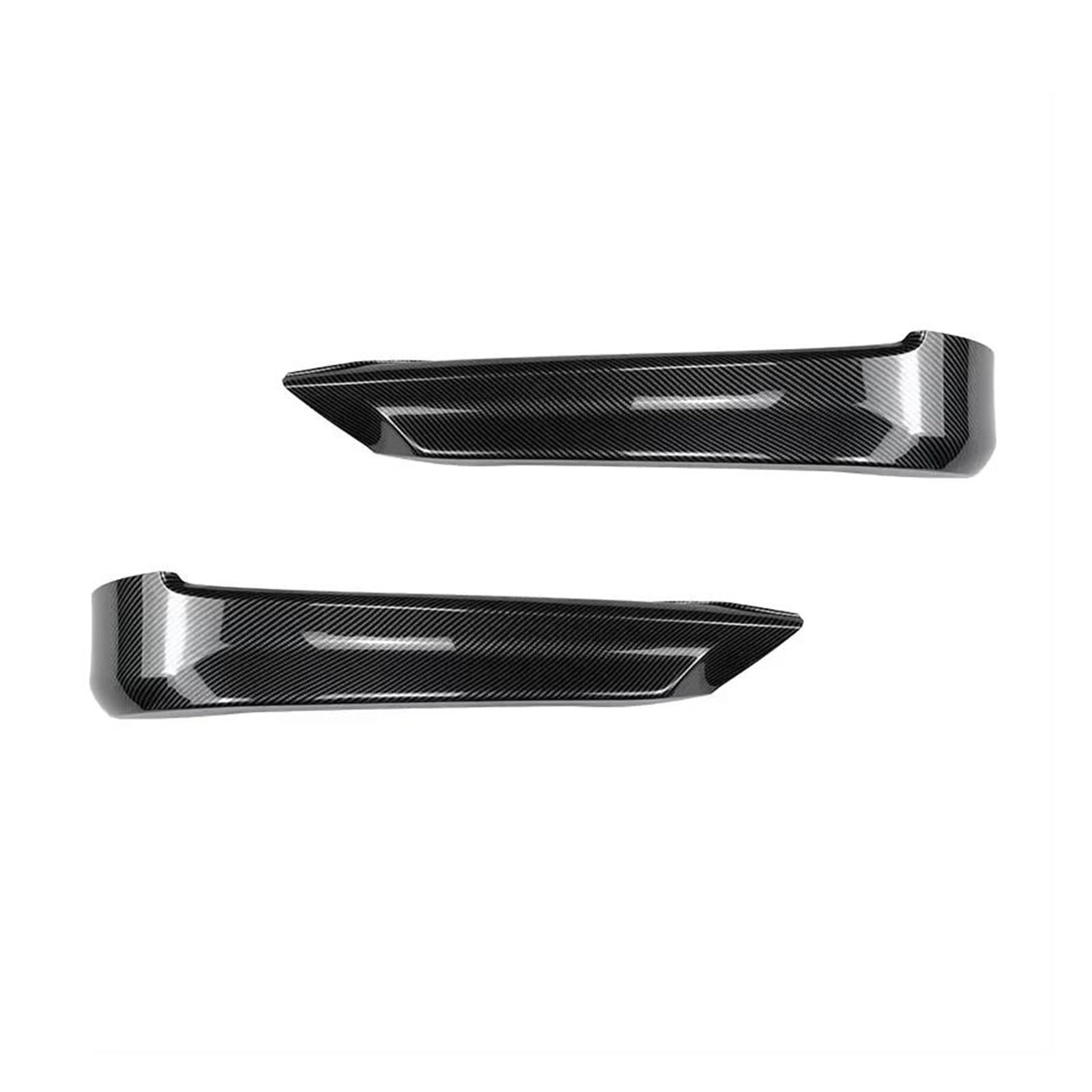 Splitter Für 3er E90 E91 Frühen 320i 325i 2005-2008 Frontspoilerlippe Splitter Diffusor Body Kit Spoiler Stoßstange Schutzfolie Frontlippe(Carbon Look Splitter)