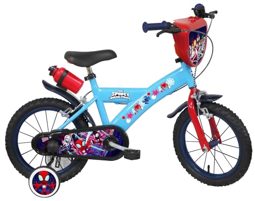 albri Babys (Jungen) Fahrrad 16 Zoll von Spidey, Mehrfarbig, pollici