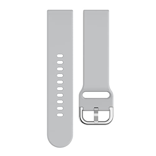 BANDKIT 20 mm weiches Silikon-Uhrenarmband für Garmin Venu 2 Plus 2Plus SQ Vivoactive 3 3t Armband Forerunner 245M 645, 20mm For Vivoactive 3 3t, Achat