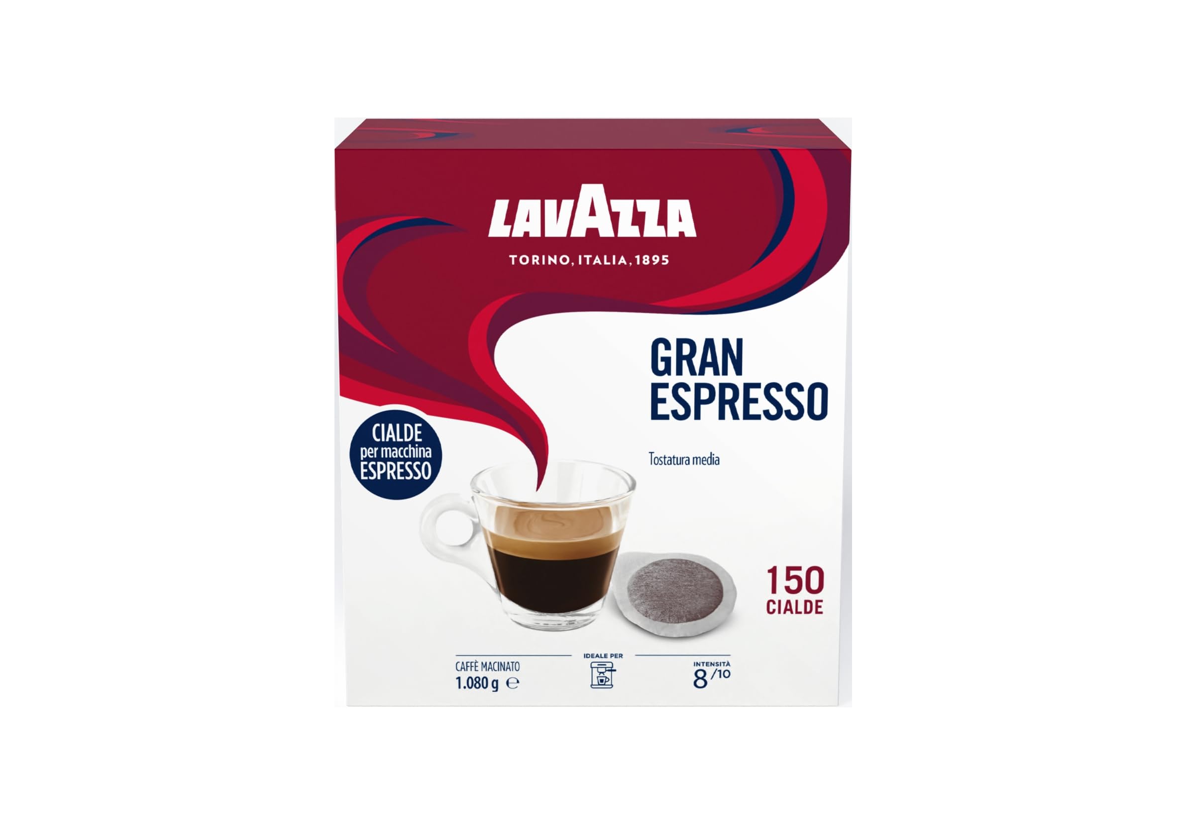 Lavazza Gran Espresso Kaffeepads, 300 Stück