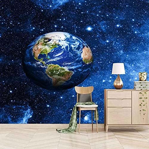 Der Blaue Planet Des Universums 3D Tapeten Wanddekoration Fototapete Sofas Wohnzimmer Wandbild Schlafzimmer-430cm×300cm