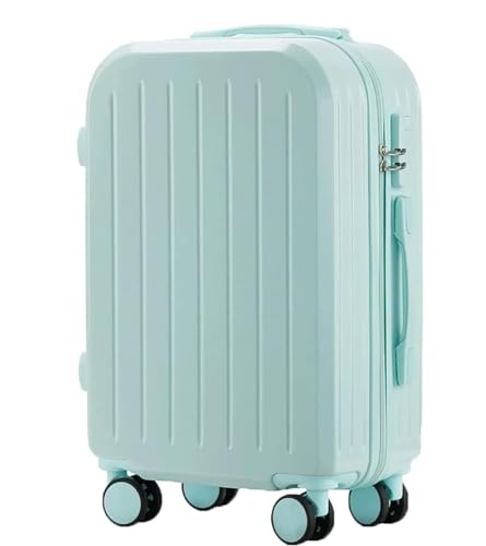 Habrur Rollkoffer Koffer Trolley Koffer Mit Rollen, Leichtes Handgepäck, ABS-Handgepäckkoffer Mit Griff Koffer Gepäck Reisekoffer (Color : F, Size : 24 inch)