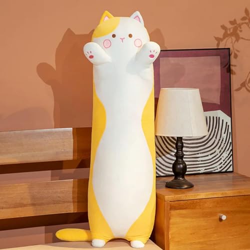 tYuNBd kawaii weiche Katze Kissen plüsch Spielzeug Junge mädchen Geburtstag niedliche plüsch Puppe 90cm 1