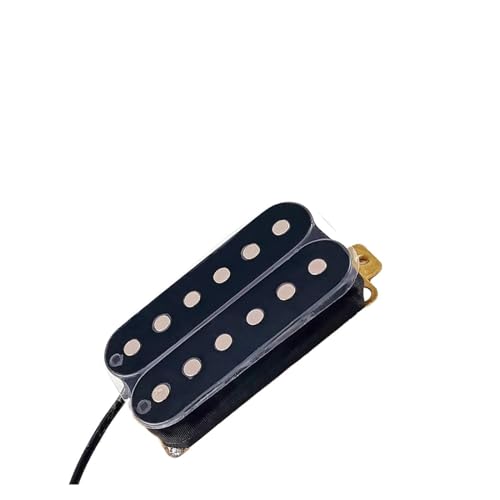 E-Gitarre Double Coil Humbucker E-Gitarre Pickup Zubehör Schwarz e gitarren tonabnehmer (Color : Neck 50MM)