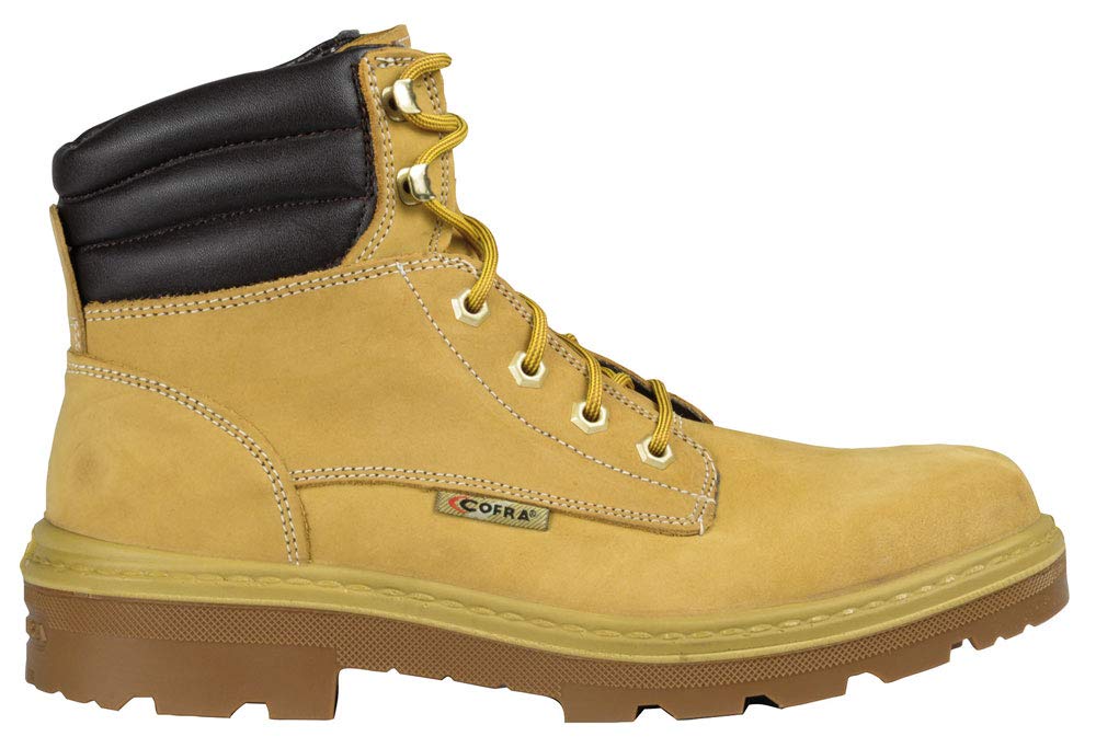 Cofra 25550-001.W43 KAIBAB BIS S3 SRC Sicherheitsstiefel, Gelb, Größe 43