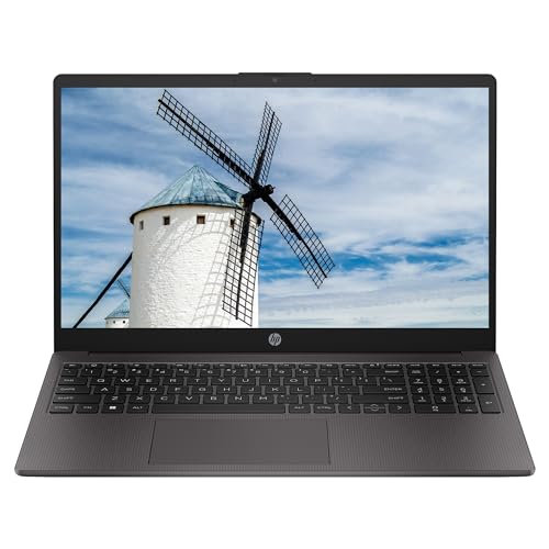 HP 255 G10 Business Laptop, 15.6" IPS FHD-Display, AMD Ryzen 7 7730U, 16 GB DDR4 RAM, 1 TB PCIe SSD, AMD Radeon, QWERTZ Tastatur, Windows 11 Home, Anthrazit+ NPO Rucksack + Type-C