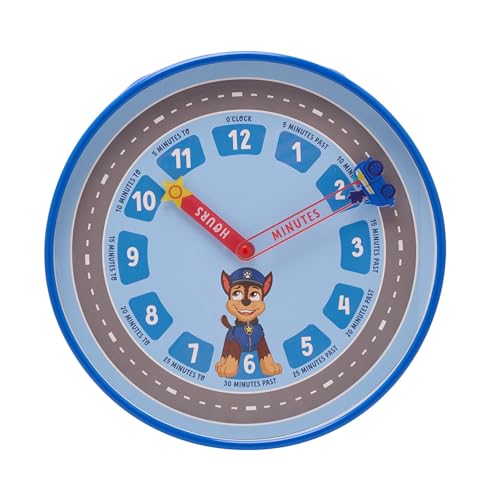 Widdop & Co. Paw Patrol Chase Wanduhr 25,4 cm