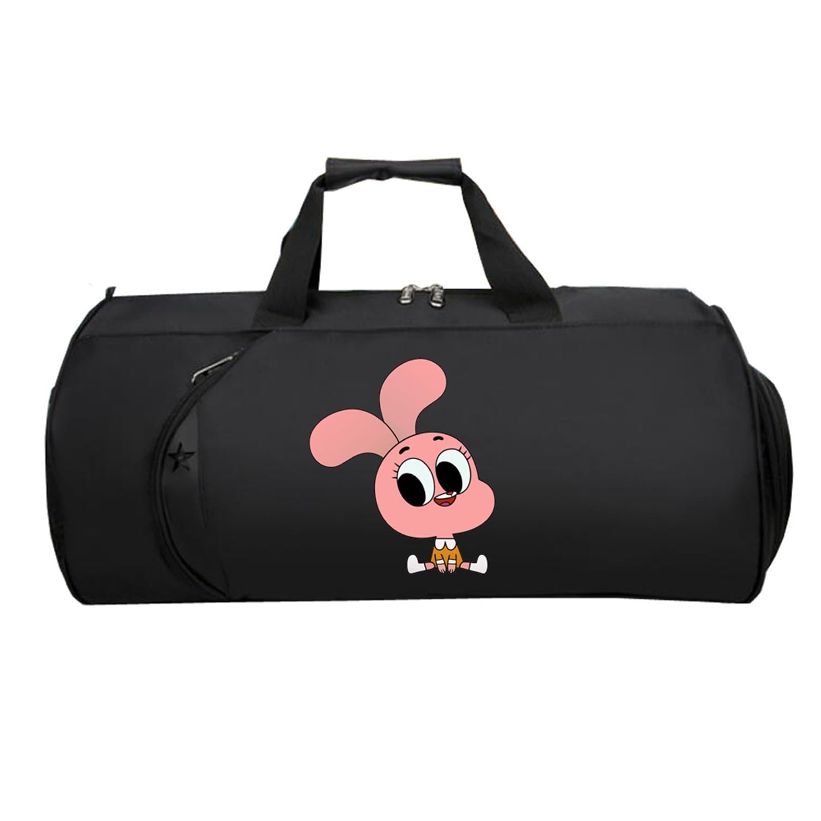 Reisetasche HandgepäCk, Leichte Faltbare Duffel Taschen, HandgepäCk füR Weekender Herren Damen Flugzeug(Black 7)