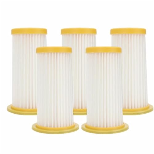 ZEMNLO Staubsaugerfilter und Luftauslass-HEPA-Filter, for FC8208 FC8250 FC8260 FC8262 FC8264 Staubsaugerzubehör Wartung von Vakuumfiltern(Size:5 Filter)